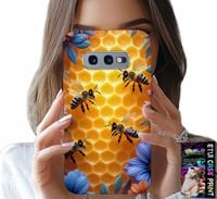 ETUI DO SAMSUNG GALAXY S10E - PSZCZOŁY UL PLASTER MIODU PLECKI CASE