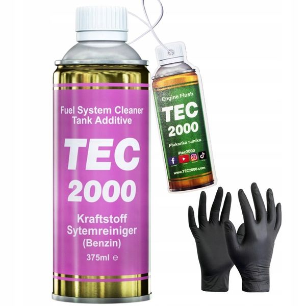 DODATEK DO BENZYNY TEC2000 FUEL SYSTEM CLEANER E10 375ml ORYGINAŁ + GRATISY zdjęcie 1