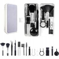 ZESTAW DO CZYSZCZENIA KLAWIATURY TELEFONU SŁUCHAWEK 18W1 SZCZOTKA PĘDZEL