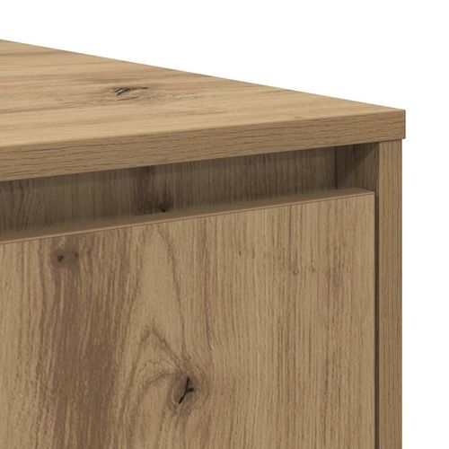 Stolik kawowy with Drawer dąb artisan 80 x 80 x 31 cm na Arena.pl