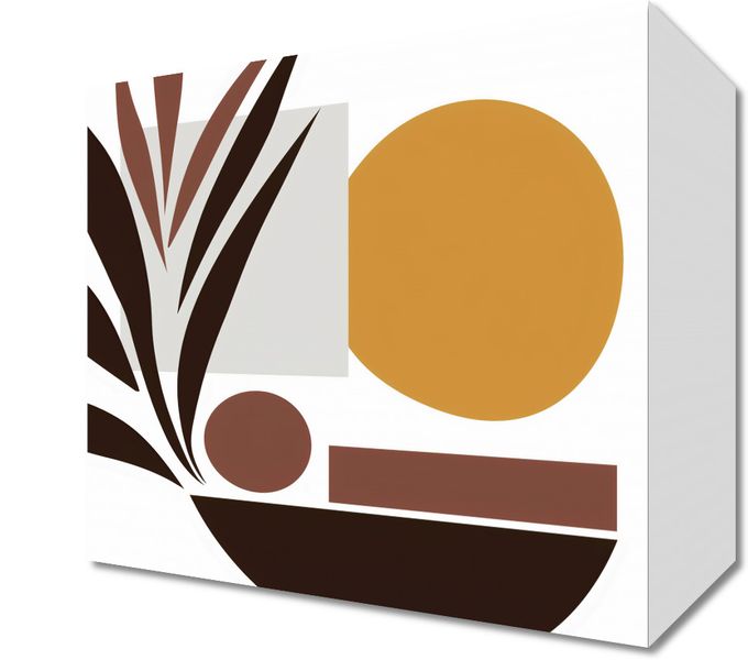 Obraz 20x20cm Stylizacja Roślin zdjęcie 1