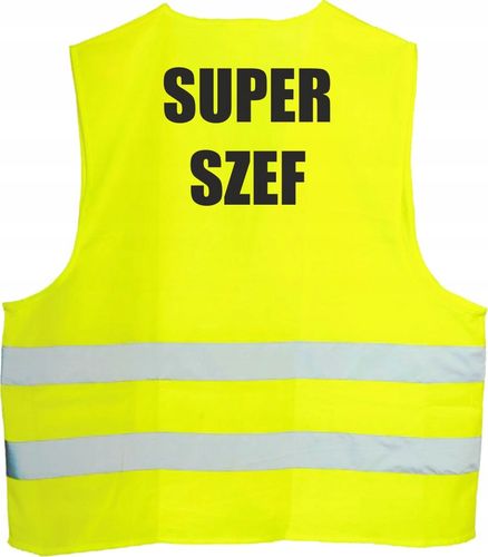 KAMIZELKA ODBLASKOWA śmieszne kamizelki z nadruk na Arena.pl