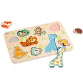 CLASSIC WORLD Drewniana Układanka Dopasuj Zwierzątka