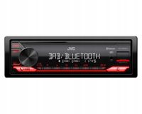 2 x JVC KD-X282DBT Radio samochodowe Aux MP3 USB DAB Bluetooth 4x50W Stream