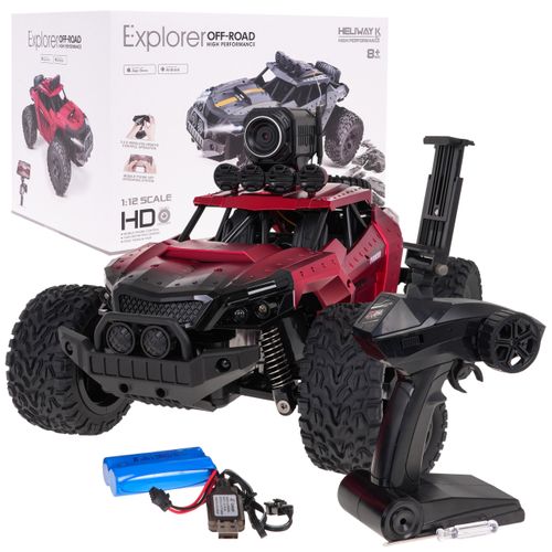 Mega Crawler Pioneer Z Kamerą Czerwony na Arena.pl