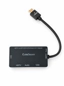 Adapter HDMI do VGA DVI HDMI Audio 4w1 CableDeconn + kable