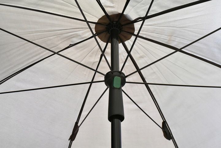 PARASOL WĘDKARSKI WODOSZCZELNY 220 cm PLUS UCHWYT zdjęcie 12