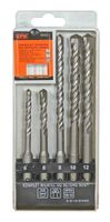 zestaw wierteł sds+ do betonu 6,8 - kr, 8,10,12 - dł.  szt. - e-510-2590