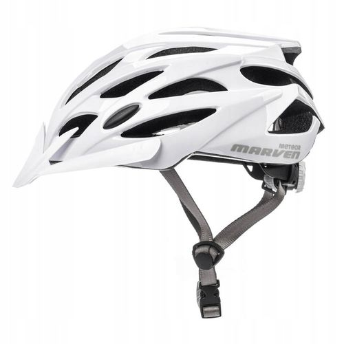 Kask rowerowy z daszkiem lekki regulowany na rower Meteor Marven M 55-58 cm na Arena.pl