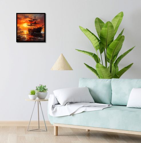 Plakat 40x40cm Ogień na Wodzie na Arena.pl
