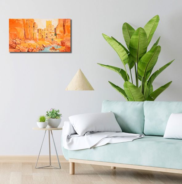 Obraz 60x30cm Ruiny pod Słońcem zdjęcie 2