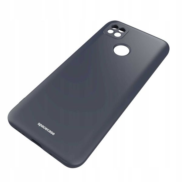 Spacecase Silicone Case Redmi 9C Black zdjęcie 6