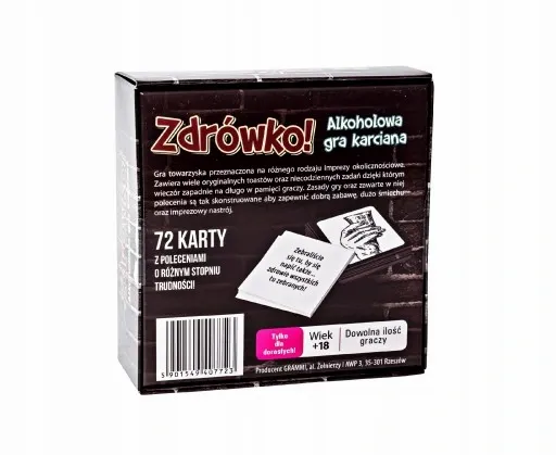 Prezent Na 18-99 Urodziny Gra Zdrówko zdjęcie 3
