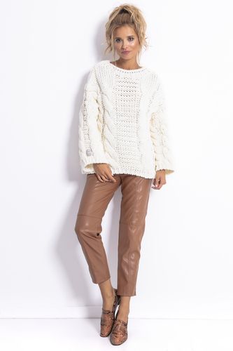 Sweter CHUNKY KNIT F780 Mocca S/M na Arena.pl
