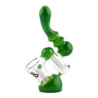 fajka saxo green bubbler 18 cm