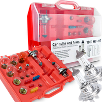 ZESTAW ZAPASOWYCH ŻARÓWEK 2xH7 + 17 ELEMENTÓW