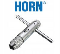 pokrętło do gwintowników z grzechotką M3-8 HORN