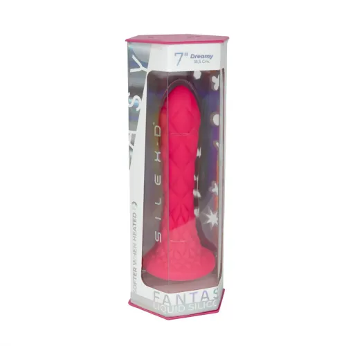 dildo 18,5 cm fantasy line dreamy (7") pink silexd na Arena.pl