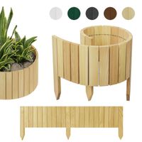 be4nature DREWNIANY PŁOTEK Rollborder obrzeże rabatek 100 x 40 cm