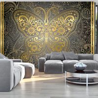 Fototapeta - Złoty motyl 250x175