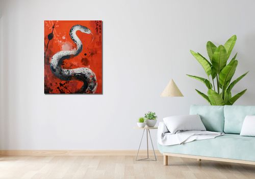 Obraz 70x90cm Smoczy Oddech Węża na Arena.pl