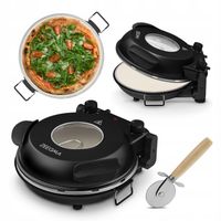 PIEC DO PIZZY 400°C Kamienny Domowy piecyk PIZZA PIECYK 1200W Termostat