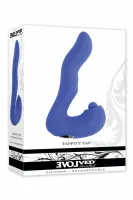 evolved tappity tap - silikonowa maszyna intymna z 3 silnikami, fioletowa