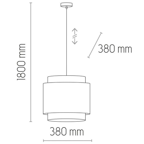 Ażurowa lampa wisząca Boho 6542 TK Lighting ratanowa brązowa czarna zdjęcie 4
