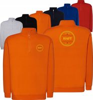 BLUZA męska z półzamkiem kołnierzem TWÓJ HAFT LOGO GRAFIKA reklamowa