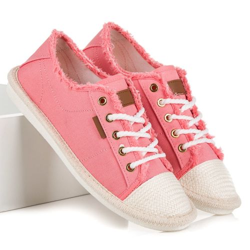 Sznurowane trampki espadryle r.39 na Arena.pl