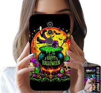 ETUI DO HUAWEI MATE 10 PRO - WIEDŹMA KOCIOŁEK RÓŻDŻKA HALLOWEEN FOLIA