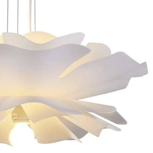 Lampa wisząca PEONY biała 50 cm na Arena.pl