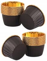 PAPILOTKI DO MUFFINEK foremki na babeczki DEKORACJE urodziny czarny 20szt