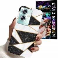 ETUI CASE DO OPPO A79 5G - MARMUREK GEOMETRIA WZORY DLA KOBIET