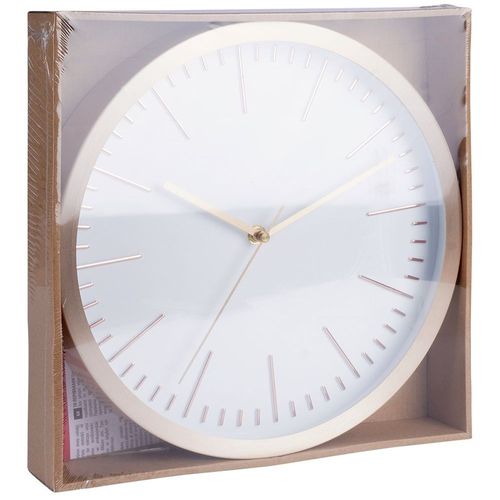 Zegar ścienny biały złoty 30 cm na Arena.pl