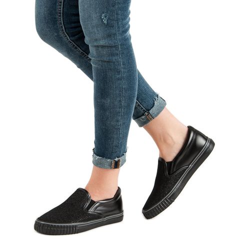 Czarne Trampki Slip On r.41 na Arena.pl