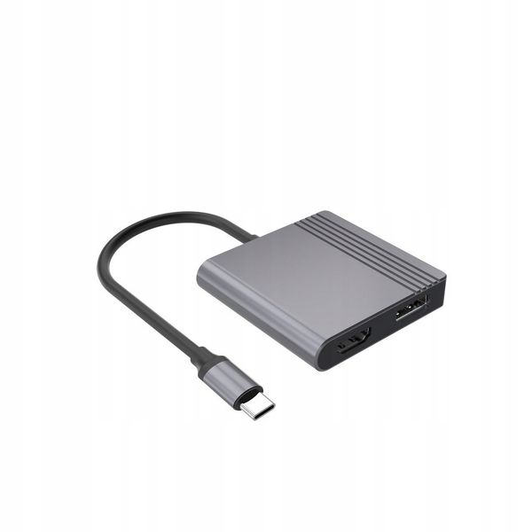 Adapter USB-C DO HDMI + DP Gembird zdjęcie 2
