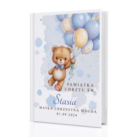 Biblia dla dziecka na CHRZEST pamiątka dowolny NADRUK na OKŁADCE