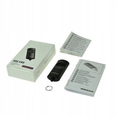 Pilot Hormann HSE 4 BS - BiSecur - Czarny matowy na Arena.pl