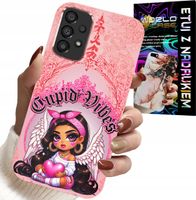 ETUI DO SAMSUNG GALAXY A33 5G - CUPID VIBES Z UROCZĄ ANIOŁKIEM PLECKI