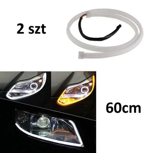 ŚWIATŁA DRL FLEX LED dzienne + kierunkowskazy na Arena.pl