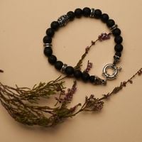 bransoleta męska koraliki (b21/men/06ag)