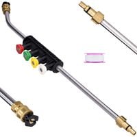 Zestaw lanca 15 stopni + komplet 5x dysz do myjki Parkside Lavor