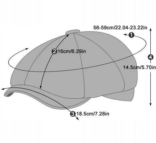 Elegancki Męski denim Kaszkiet Czapka Peaky Blinders Thomas Shelby na Arena.pl