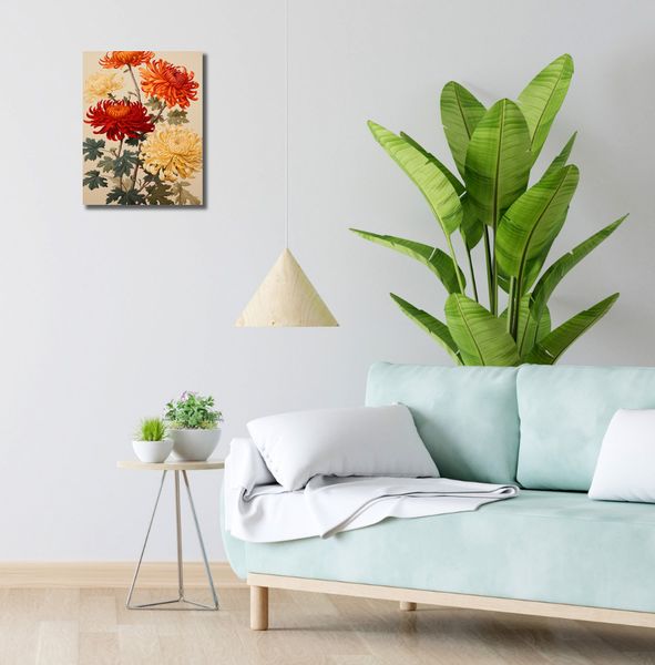 Obraz 30x40cm Tańczące Chryzantemy zdjęcie 2