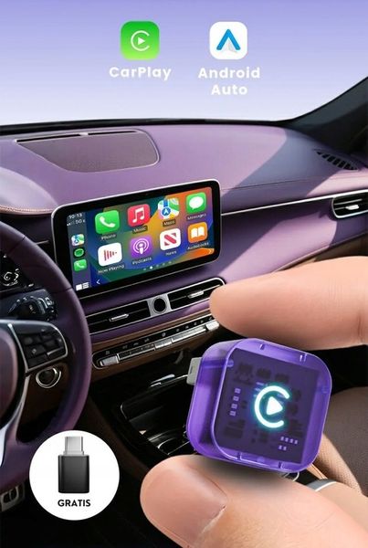 Adapter moduł CarPlay i Android Auto bezprzewodowy WiFi Bluetooth zdjęcie 5