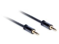 KABEL JACK 3,5 MM - JACK 3,5 MM AQ PREMIUM DŁUGOŚĆ: 1,5M, XPA40015