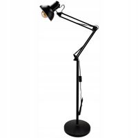 Lampa Stojąca Podłogowa Lampka LED 1x E27 185cm Regulowana Włącznik 230V