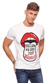 KOSZULKA WRANGLER FESTIVAL TEE DIRTY WHITE W7B44DEIF M