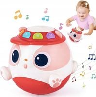 WAŃKA WSTAŃKA INTERAKTYWNA Z DŹWIĘKIEM KIWAJKA SENSORYCZNA PIESEK